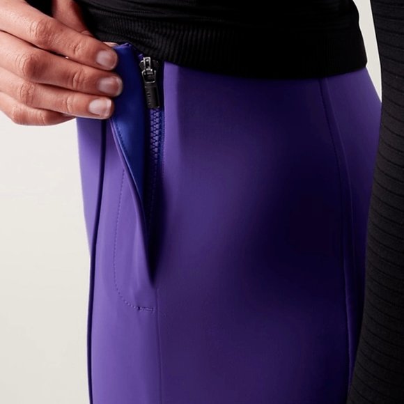Athleta Glacier Snow Skinny Pant size 2 Purple - Picture 4 of 4